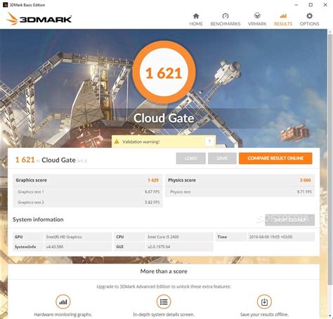 Receive an E-Mail when this download is updated. . 3dmark free download